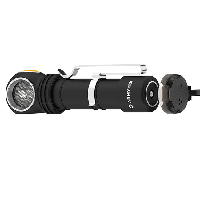 ArmyTek Wizard C2 Pro Magnet White LED Flashlight with Magnetic Mount, Battery Powered, 2500 lm, 4800 h, 65