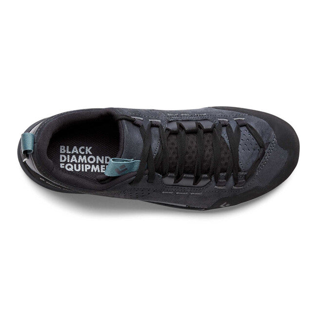 Black Diamond Women's Technician Leather Approach Shoes, Asphalt-Goblin Blue