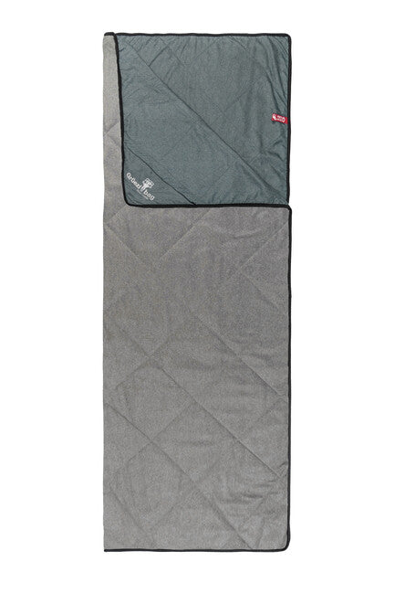 Grüezi-Bag Wellhealth Wool Blanket Grüezi Blue-Grey Deluxe