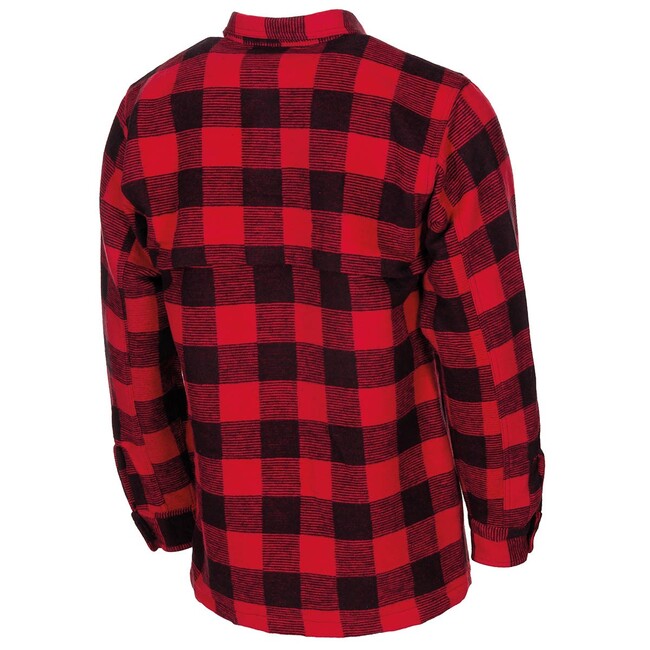 Fox Outdoor Lumberjack Flannel Shirt, Red-Black