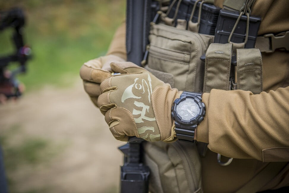 Helikon-Tex Range Tactical Gloves, MultiCam/Coyote