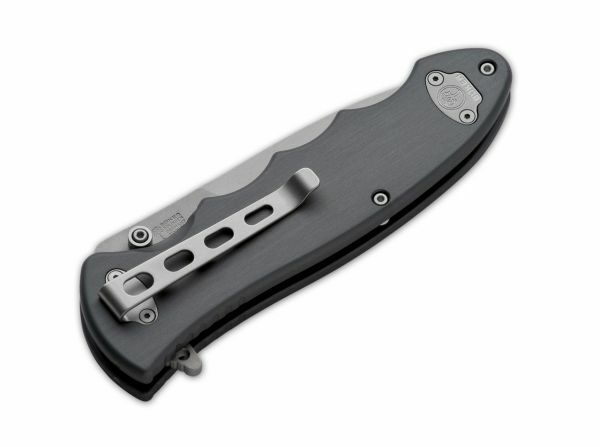 BÖKER Turbine Folding Knife, 9.7 cm, Aluminum, Palisander Wood