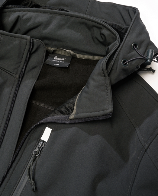 Brandit Hurricane Softshell Jacket, Anthracite