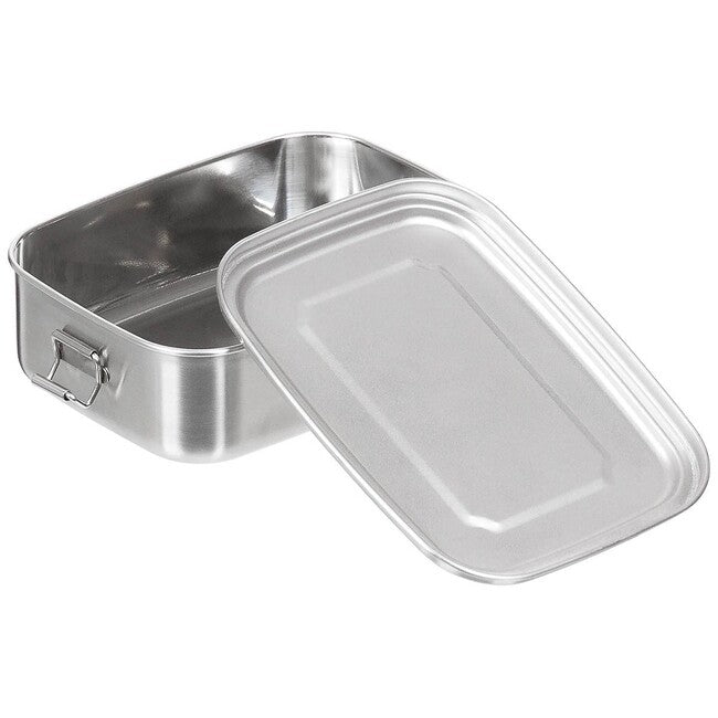 Fox Outdoor Lunch Box, Stainless Steel, 18 x 14 x 6.5 cm