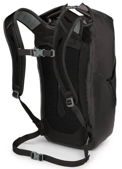 Osprey Transporter Roll Top Waterproof 30 Backpack, Black