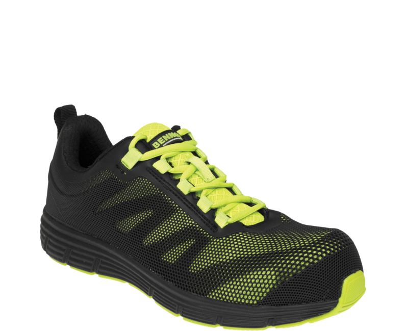 BENNON TORPEDO S1P Low Sports Safety Shoes, Green