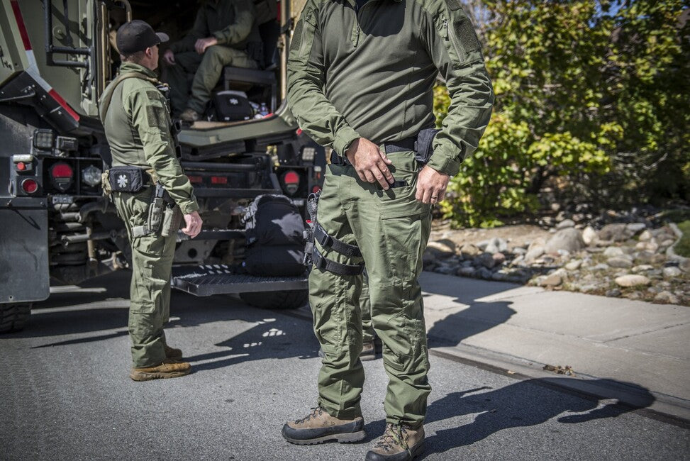 Helikon-Tex SFU NEXT Mk2 Trousers, Black, PolyCotton Stretch Ripstop