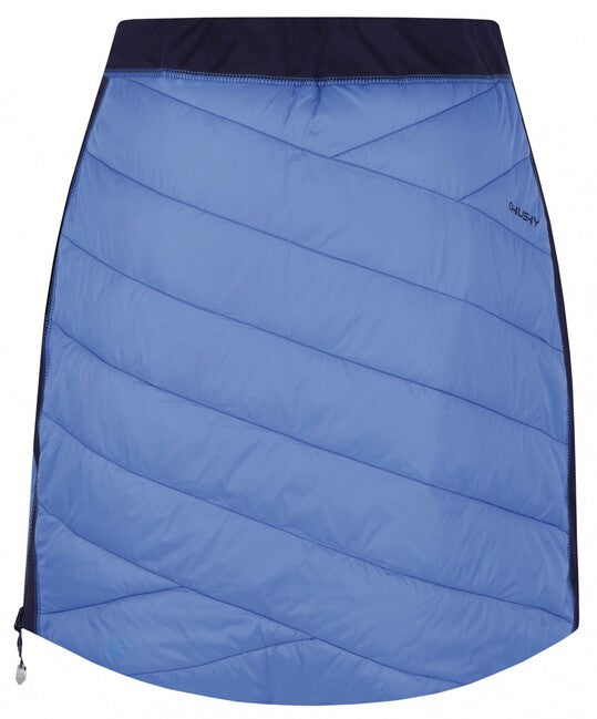 HUSKY Women's Reversible Winter Skirt Freez, Blue/Navy Blue
