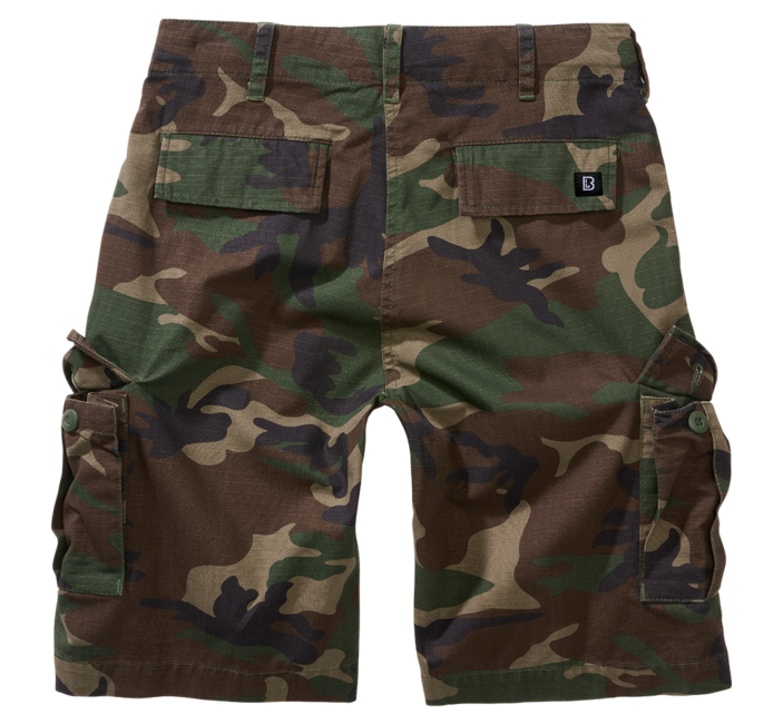 Brandit Kids BDU Ripstop Shorts, Woodland