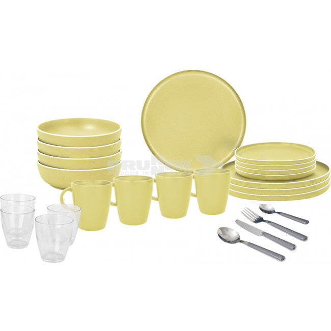 Brunner Dolomit All Inclusive Camping Cookware Set, Yellow