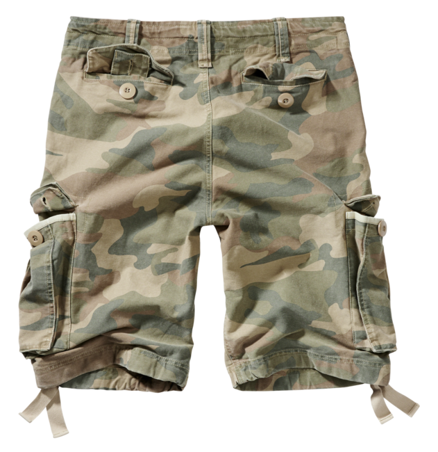 Brandit Vintage Shorts, Light Woodland