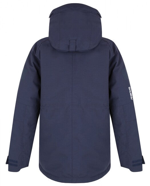 HUSKY Nigalo Children's Insulated Hardshell Jacket, Navy Blue