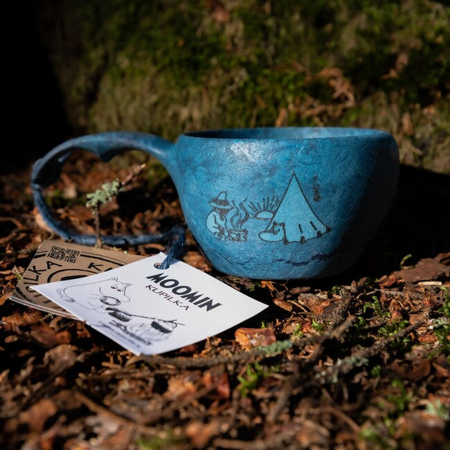 KUPILKA 21 Moomins Camping Children's Mug, Blue