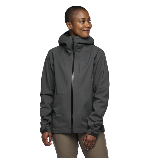 Black Diamond Women's Highline Stretch Shell Jacket, Anthracite