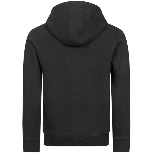 Benlee Chest Logo Zip Hoodie, Black