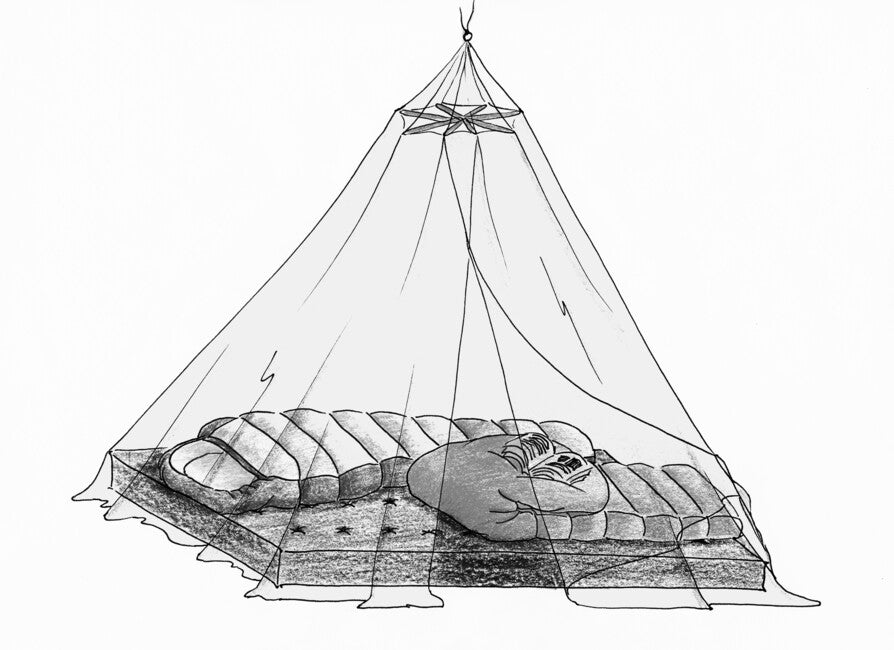 BasicNature Classic Mosquito Net Canopy Mesh 850
