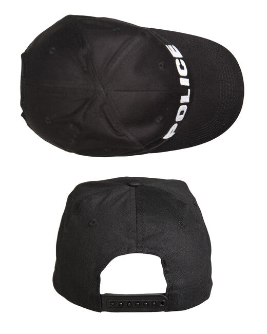 Mil-Tec Police Baseball Cap, Black