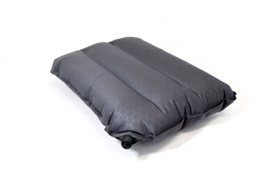 Origin Outdoors Inflatable Pillow with Cover, Grey 39 x 26 x 8cm