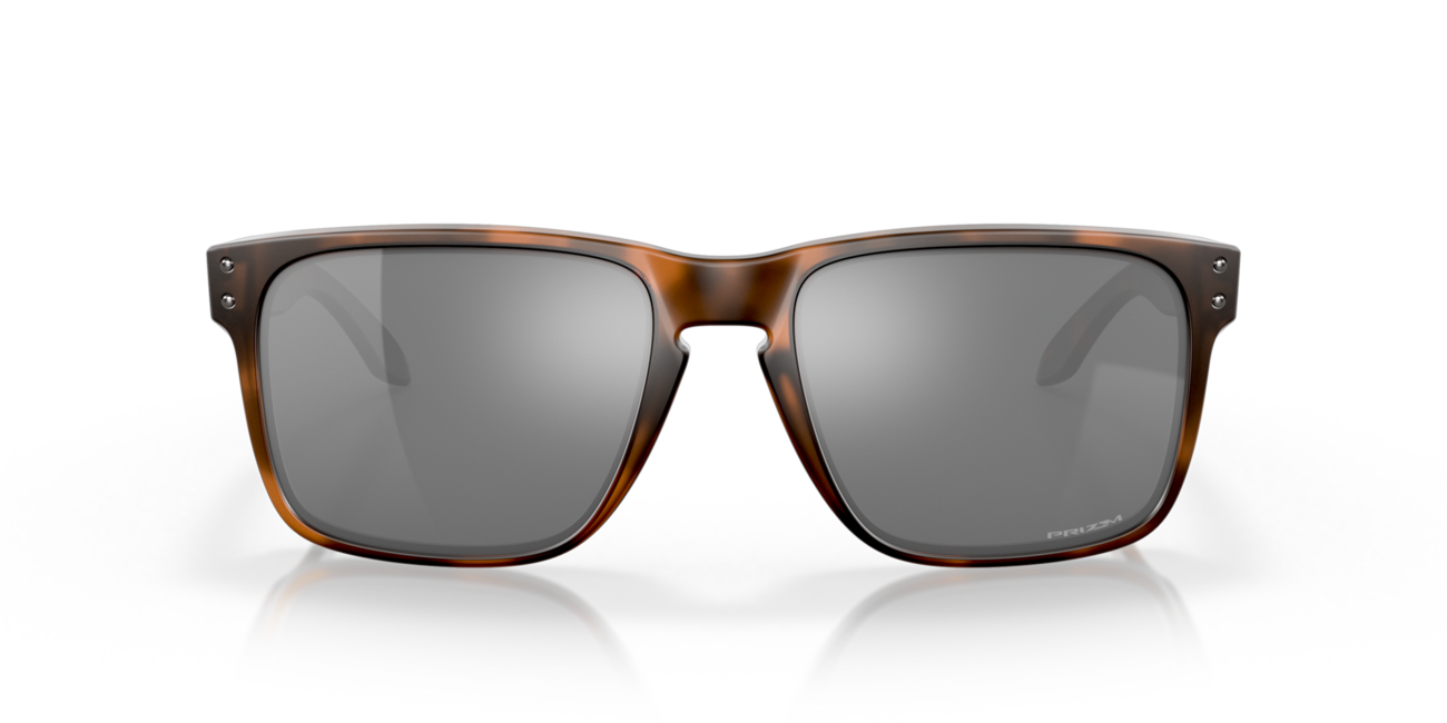 Oakley Holbrook XL Sunglasses, Matte Brown Tortoise Frame, Prizm Black Lenses, 59
