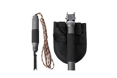 Origin Outdoors 10 in 1 Folding Shovel with Pouch
