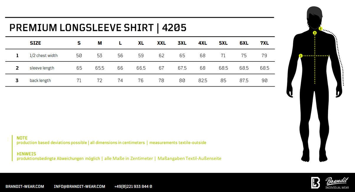Brandit Premium Long Sleeve T-Shirt, Dark Camo