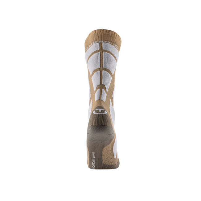 Therm-ic Ski Socks, Grey Beige