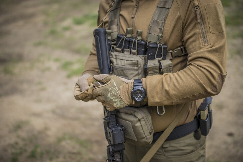 Helikon-Tex Range Tactical Gloves, PenCott WildWood™/Coyote