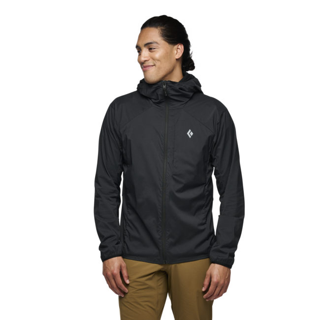 Black Diamond Women's Alpine Start Hoody Men's Softshell Jacket, Black