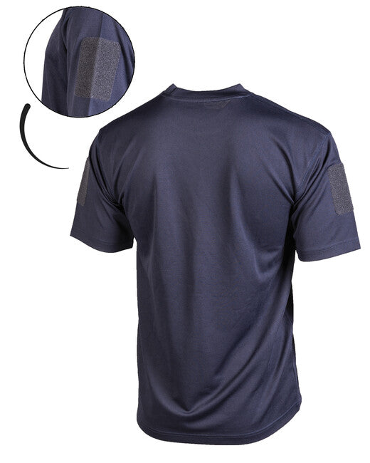 Mil-Tec Tactical Quick-Dry T-Shirt, Navy Blue