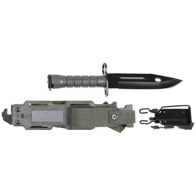 MFH M9 Bayonet, Plastic Handle Case, OD Green