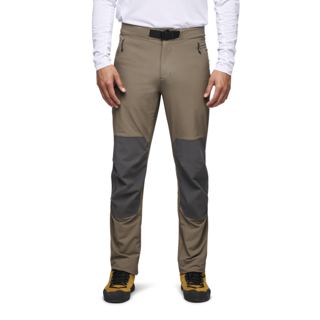 Black Diamond Alpine Hybrid Men's Pants, Walnut-Anthracite