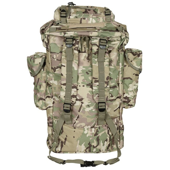 MFH MOLLE Backpack 65L, Aluminum Rod, Operation Camo