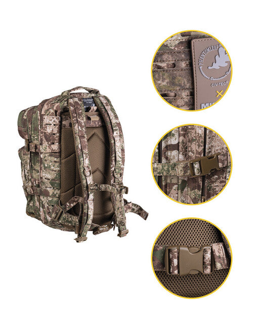 Mil-Tec Assault I Laser Cut Wasp Z2 Backpack