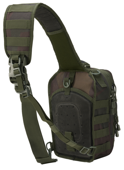 Brandit US Cooper Shoulder Bag, Dark Woodland