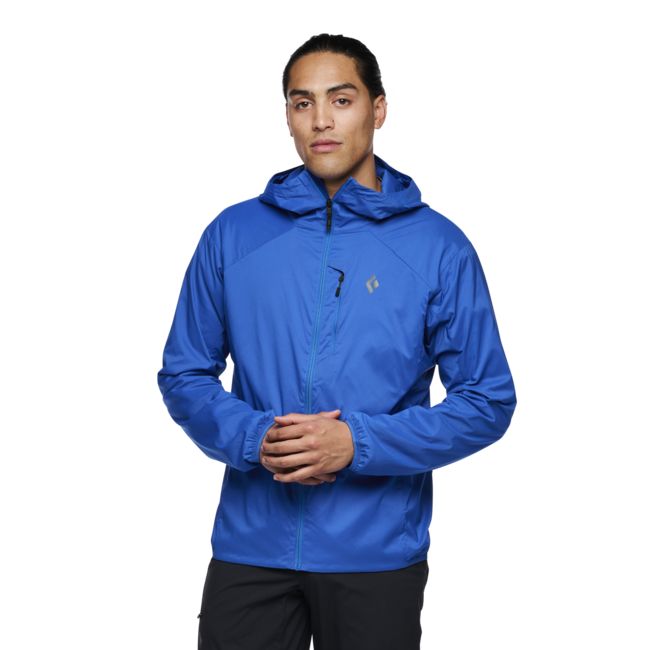 Black Diamond Women's Men's Softshell Jacket Alpine Start Insulated Hoody, Drifter Blue
