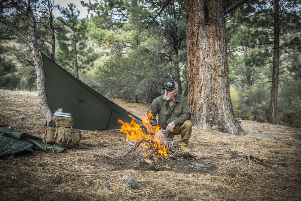 Helikon-Tex Woodsman Shirt, Earth Brown/Black