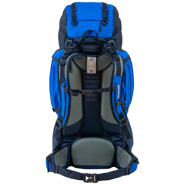 Highlander Expedition Backpack 85L, Navy Blue