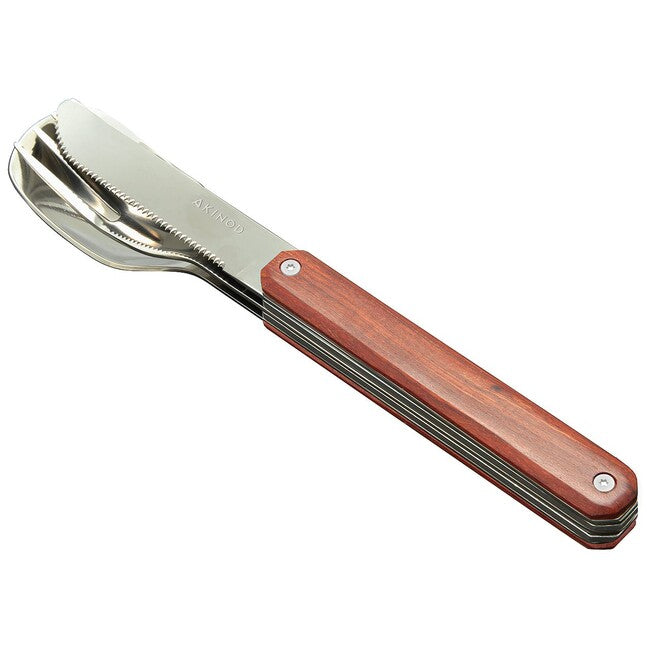 Akinod A01M00005 Utensil Set 12 34, Coralwood