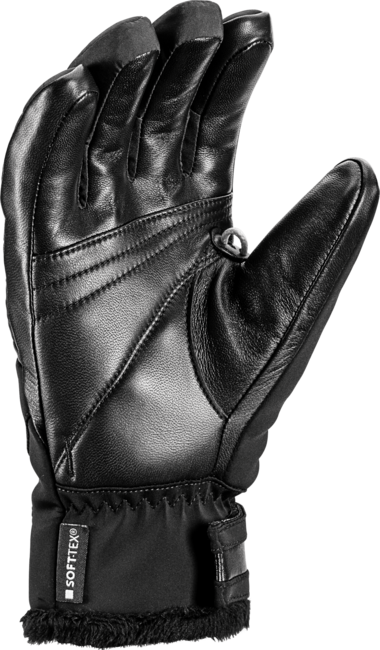 LEKI Snowfox 3D Women's Ski Gloves, Black