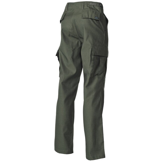 MFH US Combat BDU Tactical Pants, OD Green