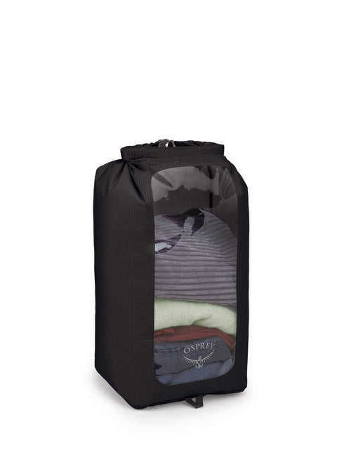 Osprey Dry Sack 35 W/Window Waterproof Bag, Black