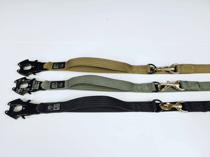 K9 Thorn Detachable Lead with Front Handle Kong Frog, Coyote