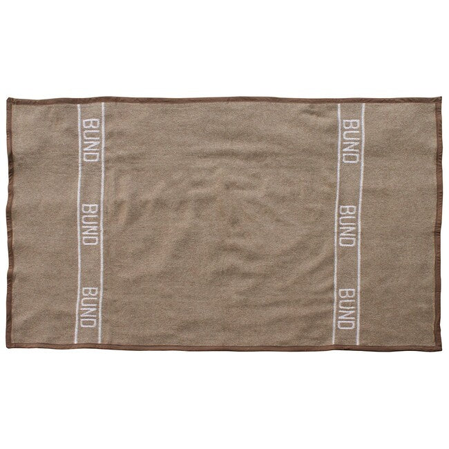 MFH Wool Blanket, Brown, approx. 220 x 130 cm
