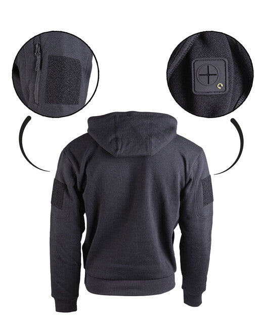 Mil-Tec Tactical Hoodie, Black