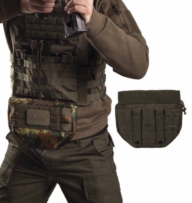 Mil-Tec Drop Down Holster, Black