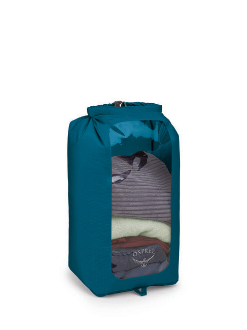 Osprey Dry Sack 35 W/Window, Waterfront Blue