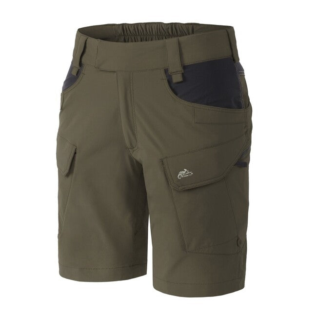 Helikon-Tex Dámske krátke nohavice OTP 8,5" - Taiga Green / Black