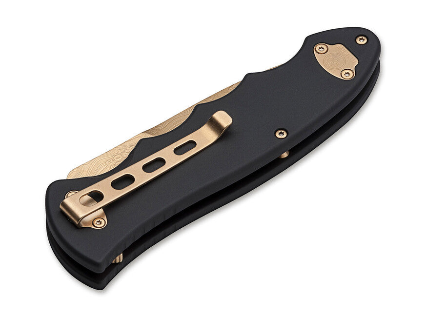Boeker Leopard-Damast III 42 Gold Knife