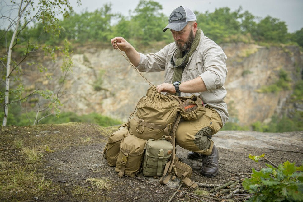 Helikon-Tex HYBRID OUTBACK nohavice - DuraCanvas - Coyote
