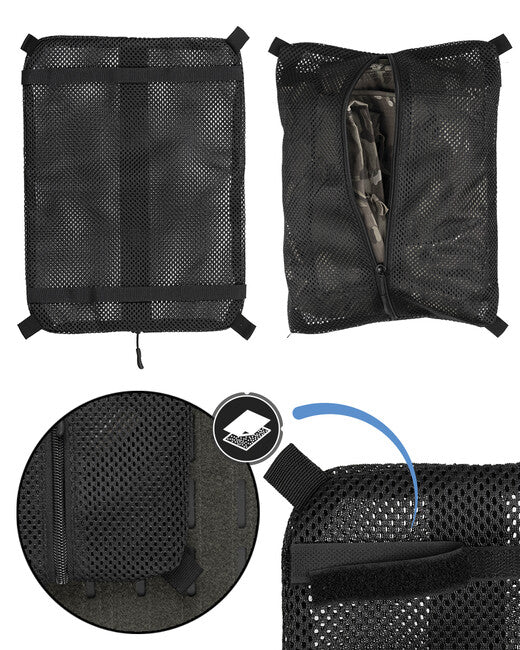 Mil-Tec Organizer Mesh Pouch Large Black